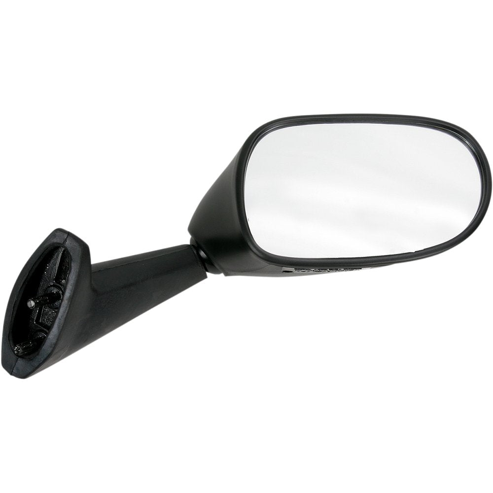 Emgo Mirror - Side View - Oval - Black - Right 20-86891