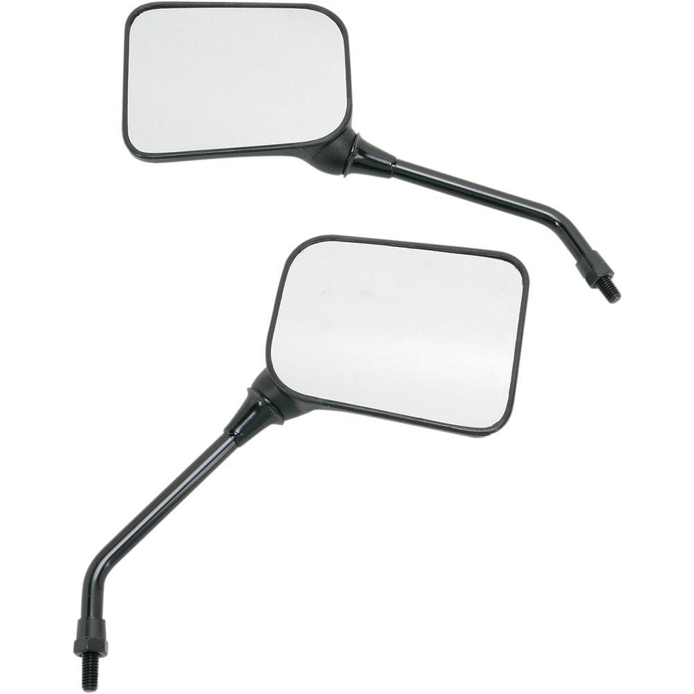 Emgo Mirror - Side View - Universal - Rectangle - Black 20-46208