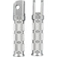 Emgo Rear Footpegs - Silver - Suzuki 50-11311