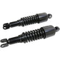 Emgo Custom Shorty Shocks with Shroud - Black Body/Black Spring Finish - Clevis Lowering 17-05694B