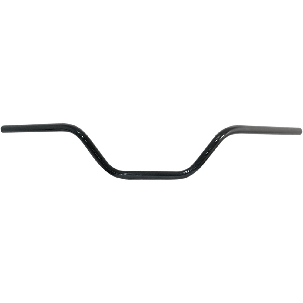 Emgo 7/8" Flat Track Handlebar - #24 - Black 23-12592