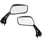 Emgo Mirrors - GSX-R/Mini - Side View - Rectangle - Black - Pair 20-69760