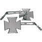 Emgo Mirror - Side View - Maltese Cross - Split Stem - Right - Bolt-On - Each 20-34861A
