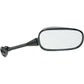 Emgo Mirror - Side View - Black/Carbon Fiber - Rectangle - Right - Honda 20-35223