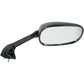 Emgo Mirror - Side View - Black/Carbon Fiber - Rectangle - Right - Yamaha 20-80503