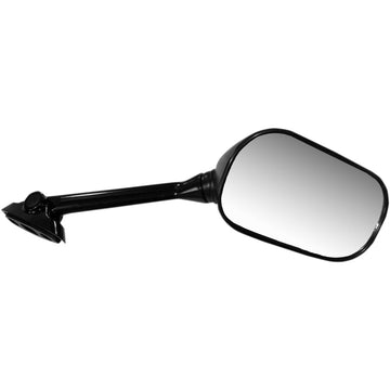 Emgo Mirror - Side View - Rectangle - Black - Right 20-97201
