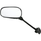 Emgo Mirror - Side View - Oval - Black - Left 20-97212