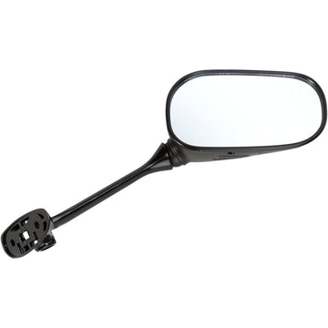 Emgo Mirror - Side View - Oval - Black - Right 20-97211