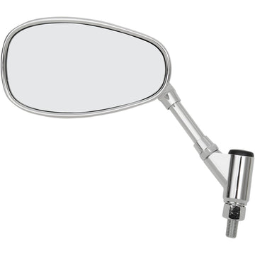 Emgo Mirror - Euro - Side View - Cat Eye - Chrome - Left - Each 20-86839