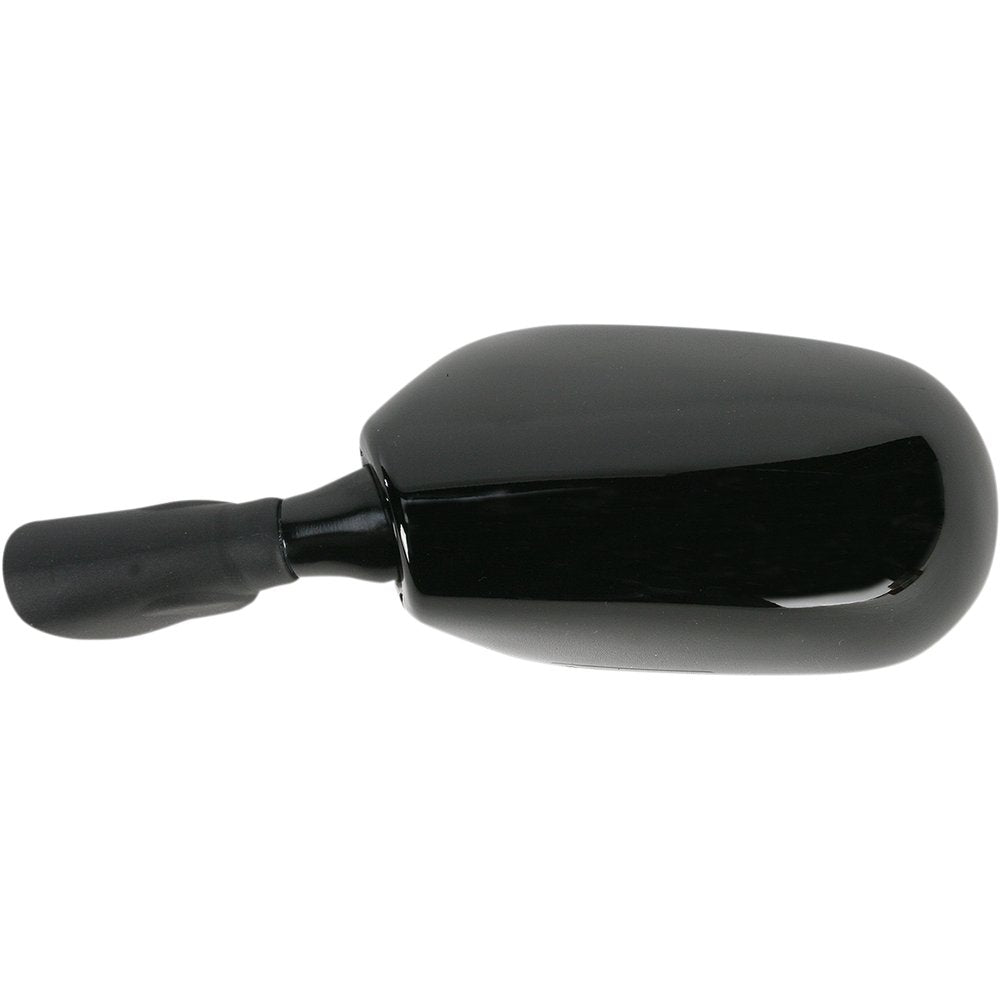 Emgo Mirror - Side View - Oval - Black - Left 20-55202