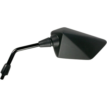 Emgo Mirror - Side View - Polygon - Black - Left 20-49222