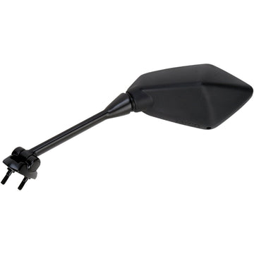 Emgo Mirror - Side View - Polygon - Black - Left 20-49212