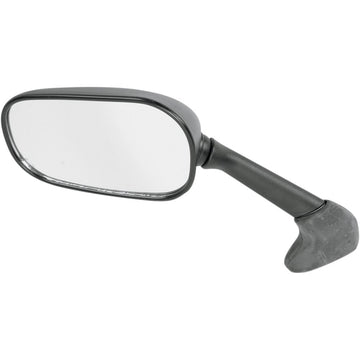 Emgo Mirror - Side View - Rectangle - Black - Left 20-80552