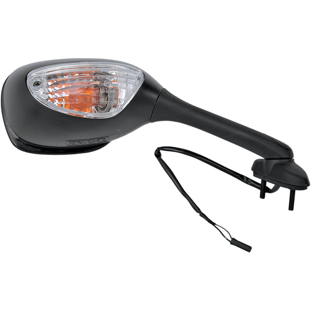 Emgo Mirror - Side View - Cat Eye - Black - Right 20-69791