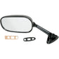 Emgo Mirror - Side View - Rectangle - Black - Left 20-69782