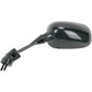 Emgo Mirror - Side View - Black/Carbon Fiber - Rectangle - Left - Kawasaki 20-43014