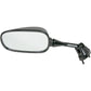 Emgo Mirror - Side View - Rectangle - Black - Left 20-43012