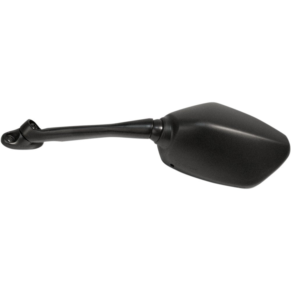 Emgo Mirror - Side View - Polygon - Black - Left 20-61712