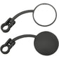 Emgo Mirrors - EnDuro - Side View - Round - Black - Pair 20-64586