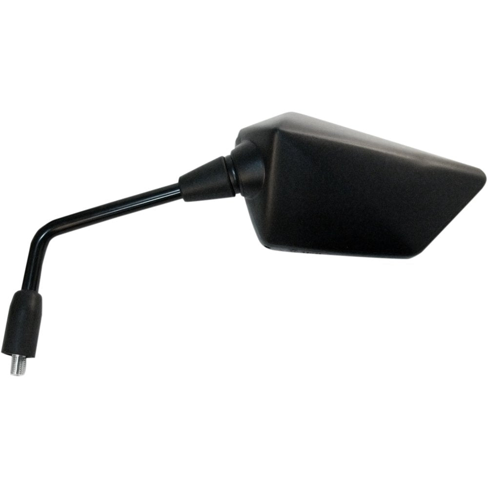 Emgo Mirror - Side View - Polygon - Black - Left 20-49282