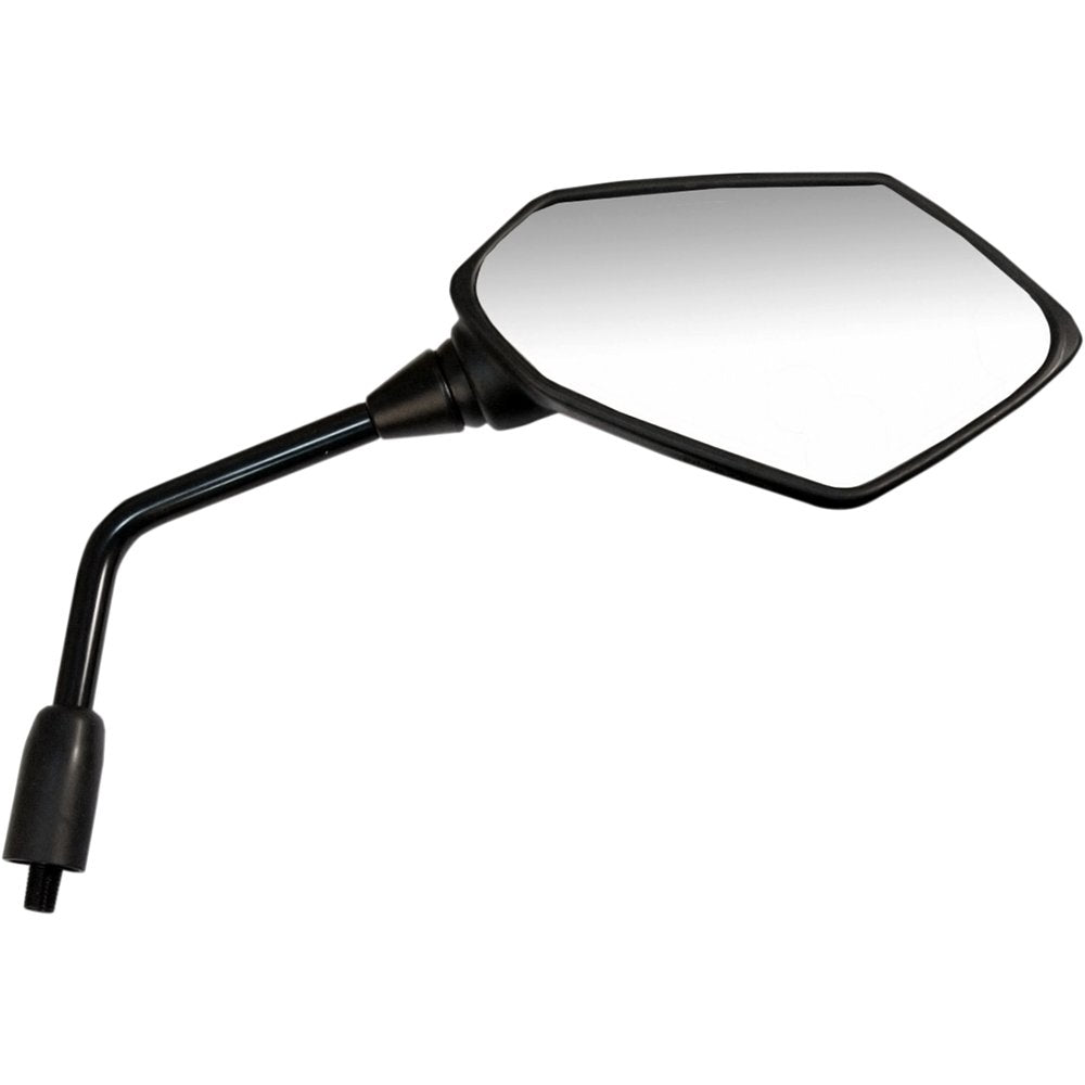 Emgo Mirror - Side View - Polygon - Black - Right 20-49271