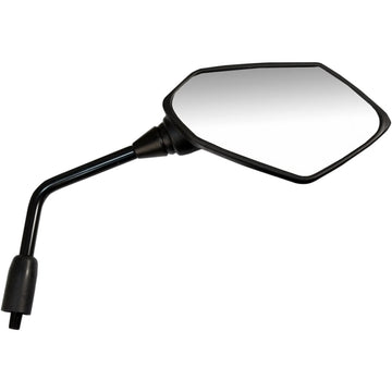 Emgo Mirror - Side View - Polygon - Black - Right 20-49271