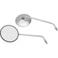 Emgo Mirrors - Classic - Universal - Side View - Round - Chrome - Left/Right - Pair 20-37414
