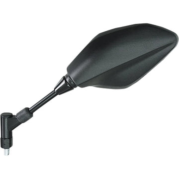 Emgo Mirror - Side View - Polygon - Black - Left 20-34942