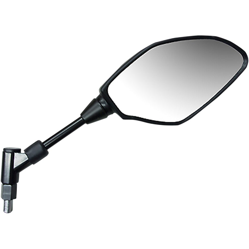 Emgo Mirror - Side View - Polygon - Black - Right 20-34931