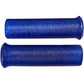 Emgo Star Fire Flake Grips - Retro - Metal - 1" - Blue 42-21113