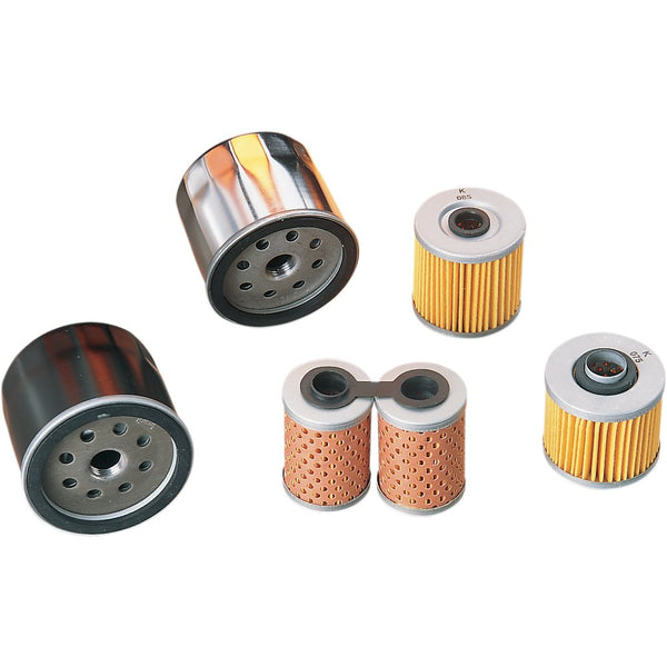 Emgo Oil Filter - Black - Harley-Davidson 10-07700