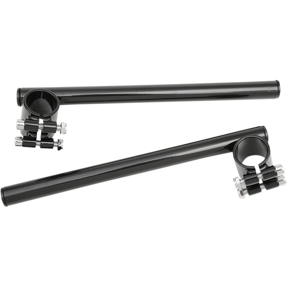 Emgo 7/8" Steel Clip-On Handlebar - 33 mm - Black 23-93132
