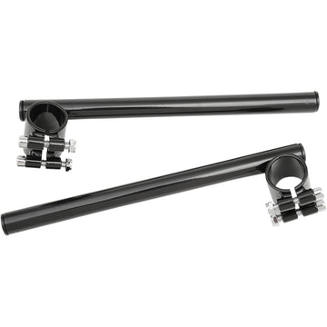 Emgo 7/8" Steel Clip-On Handlebar - 33 mm - Black 23-93132