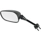 Emgo Mirror - Side View - Rectangle - Black - Left 20-43032