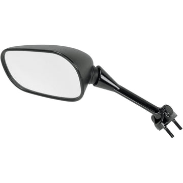 Emgo Mirror - Side View - Rectangle - Black - Left 20-43032