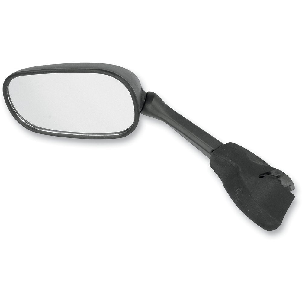 Emgo Mirror - Side View - Rectangle - Black - Left 20-80572