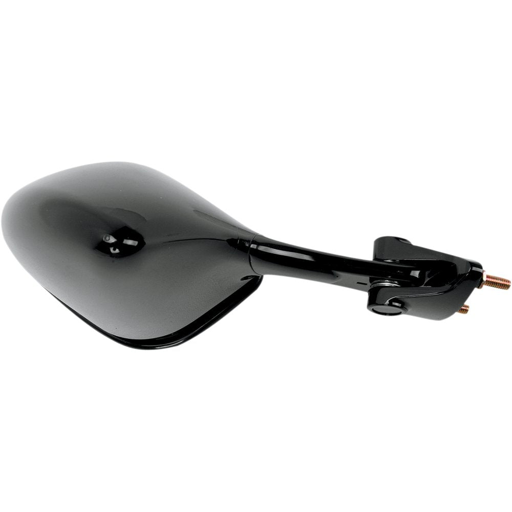 Emgo Mirror - Side View - Rectangle - Black - Left 20-43052