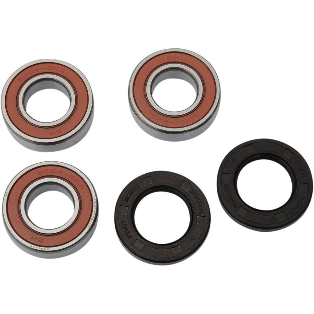 Pivot Works Wheel Bearing Kit - Rear - Kawasaki KX125/250/500 PWRWK-K07-521