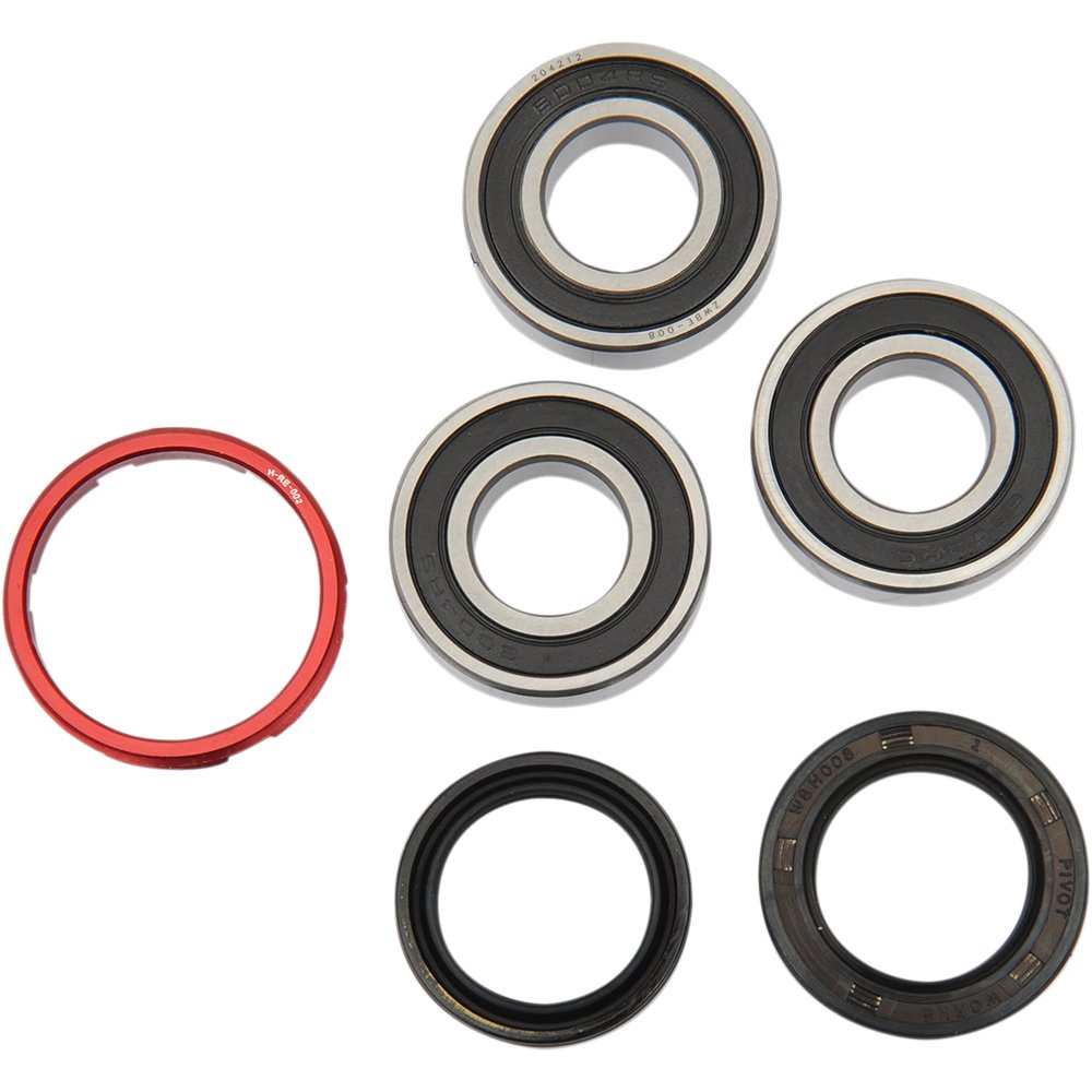 Pivot Works Wheel Bearing Kit - Rear - '90-'01 Honda CR125/250/500R PWRWK-H09-521