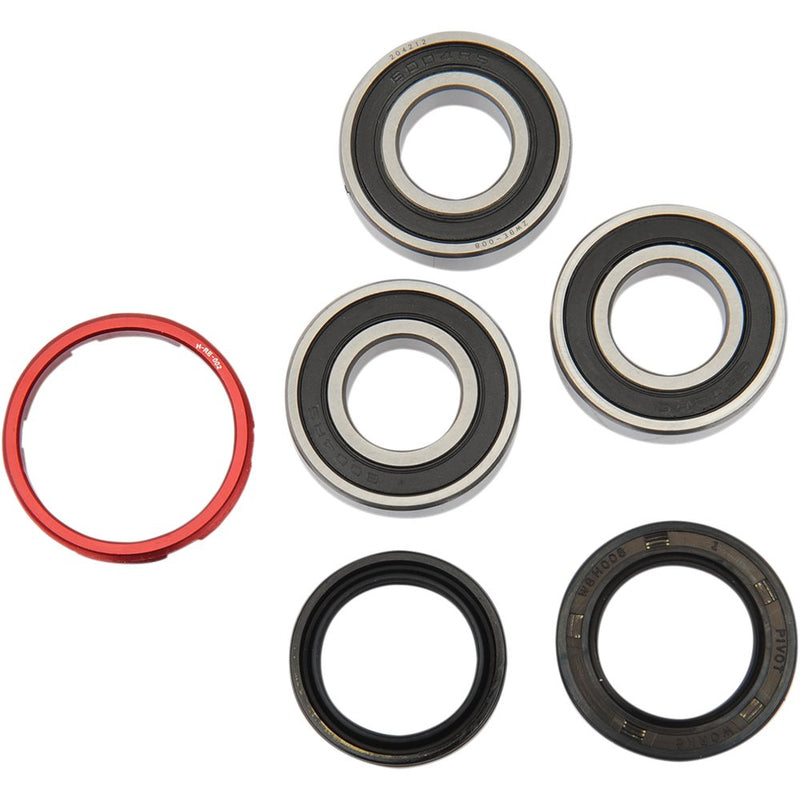 Pivot Works Wheel Bearing Kit - Rear - '90-'01 Honda CR125/250/500R PWRWK-H09-521
