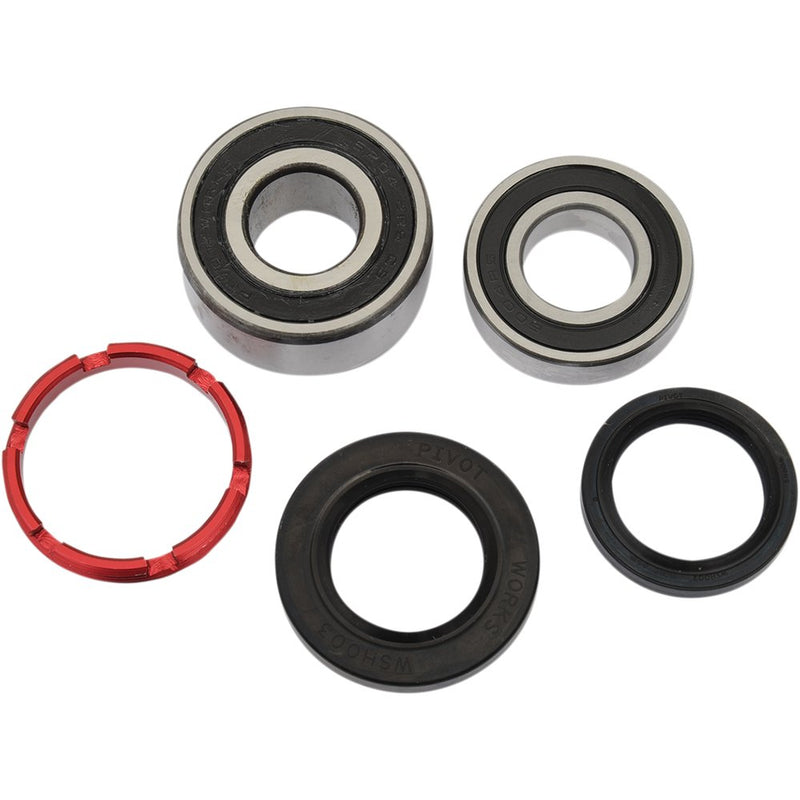 Pivot Works Wheel Bearing Kit - Rear - '89 Honda CR250/500 PWRWK-H06-520