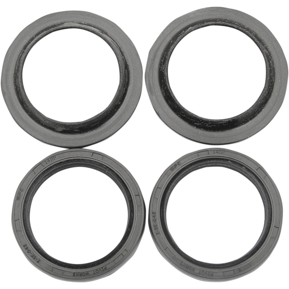Pivot Works Fork Seal Kit - 38 mm ID x 51/55 mm OD PWFSK-Z028