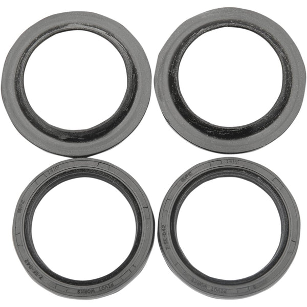 Pivot Works Fork Seal Kit - 38 mm ID x 51/55 mm OD PWFSK-Z028