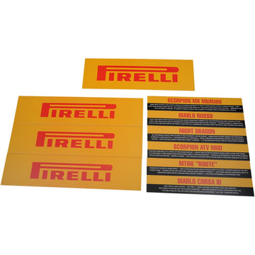 Pirelli Tire Rack Signs 9903-0201