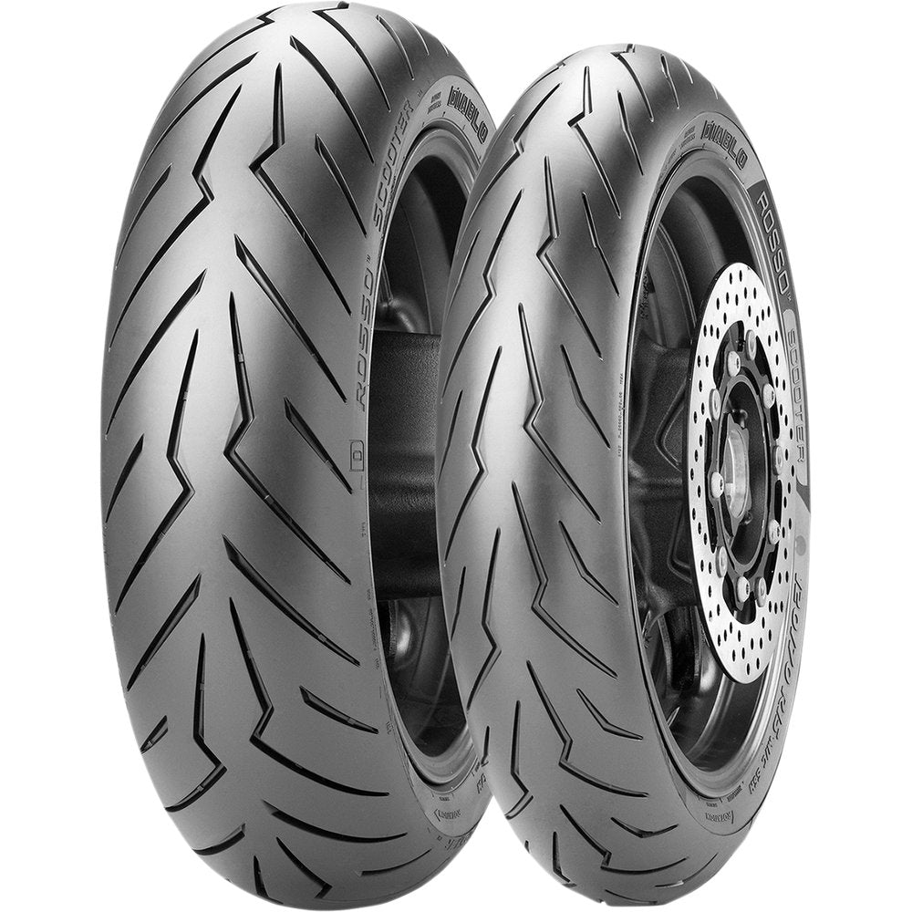 Pirelli Tire - Diablo Rosso* Scooter - Rear - 130/70-12 - 62P 2925500