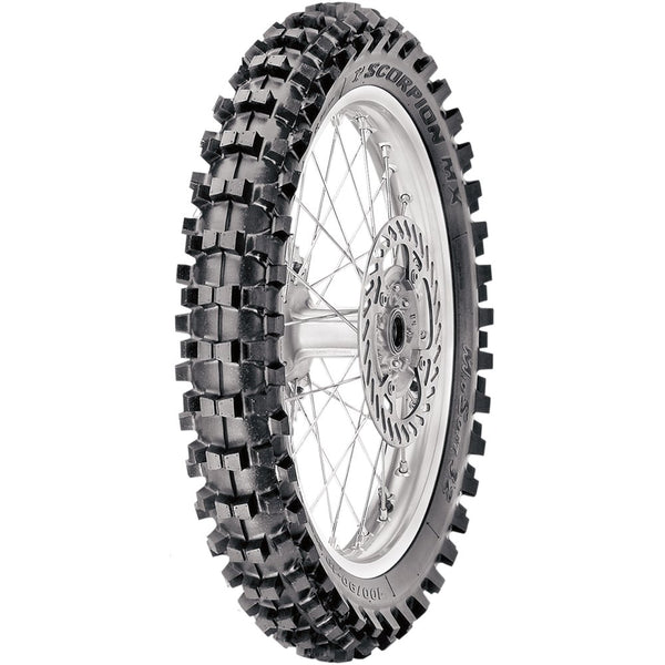Pirelli Tire - Scorpion* MX32 Mid Soft - Rear - 80/100-12 - 50M 3842300
