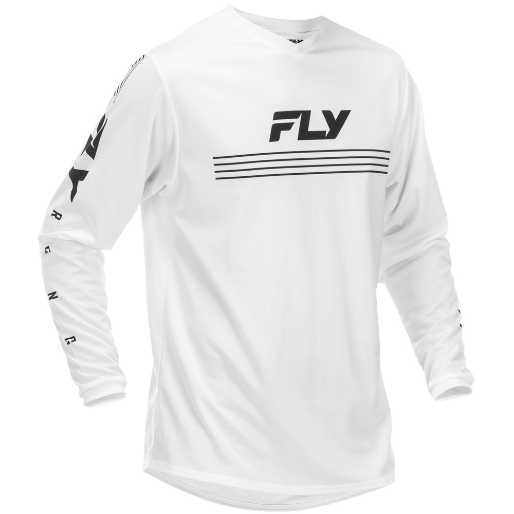 Universal Jersey White/Black Lg