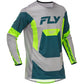 Lite Jersey Grey/Lime/Teal 2x