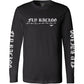 Fly Barbed Wire L/S Black Sm