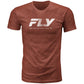 Fly Worldwide Tee Red Md
